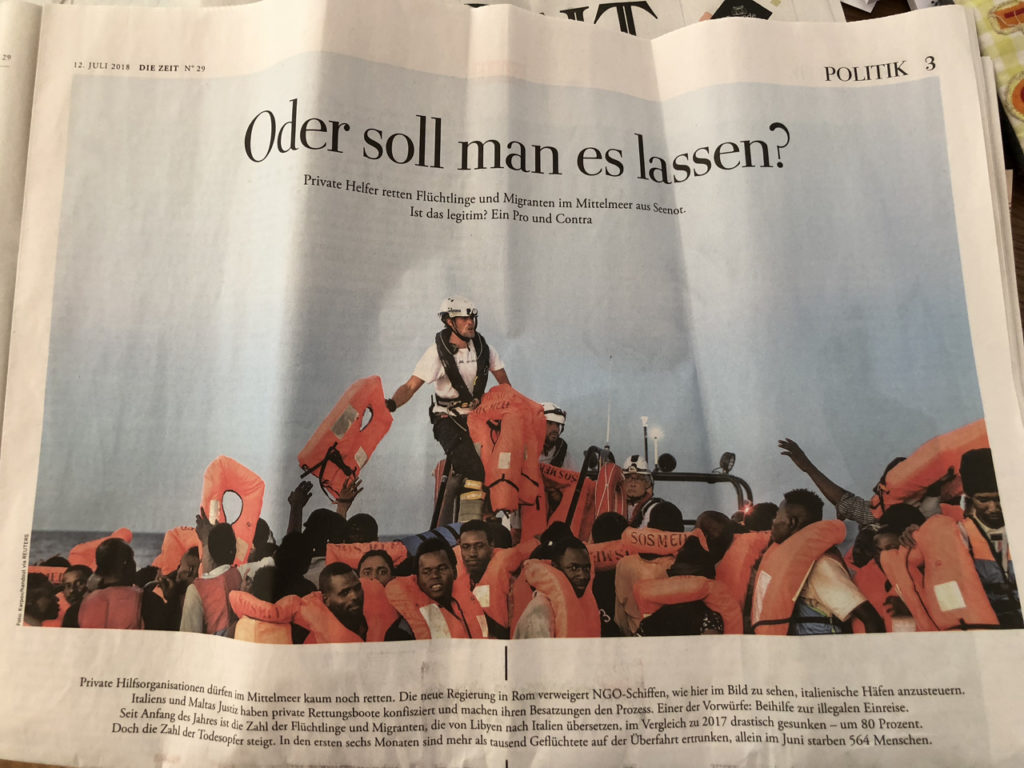 "Die Zeit" das OvertonFenster