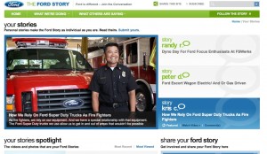 Ford story homepage