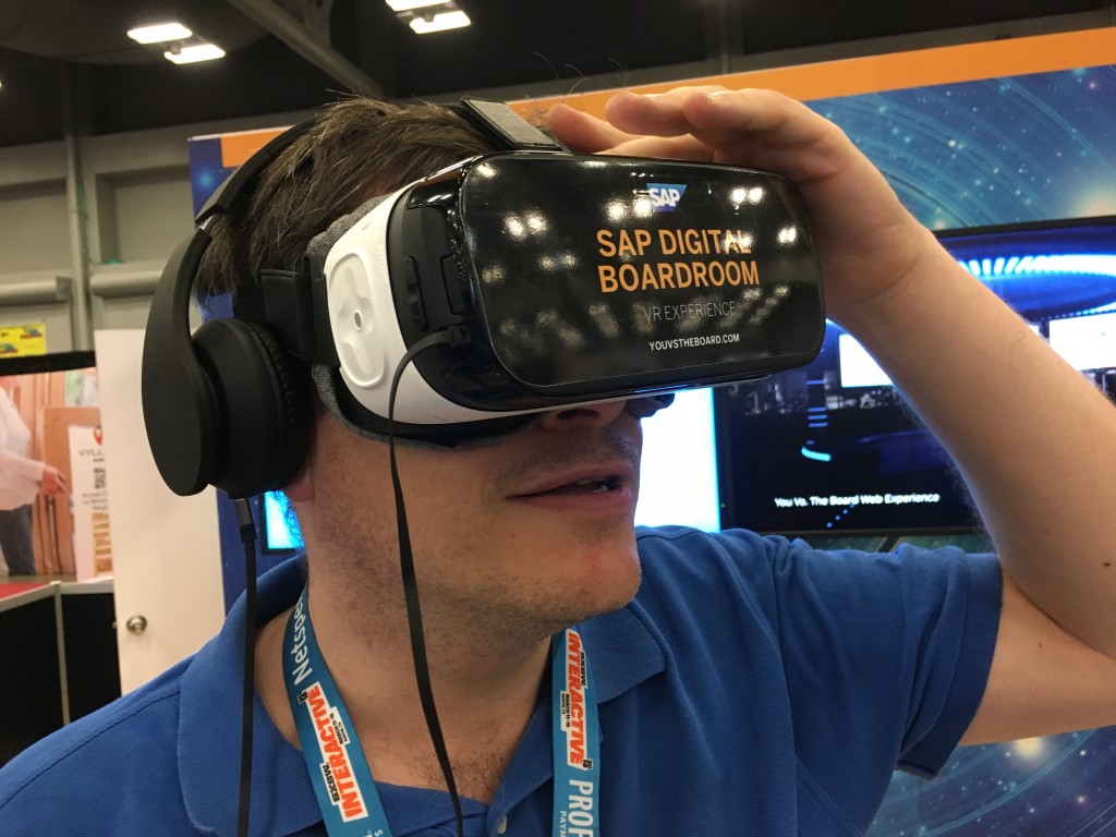 SXSW 2016 Virtual Reality SAP Boardroom