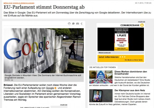 handelsblatt google